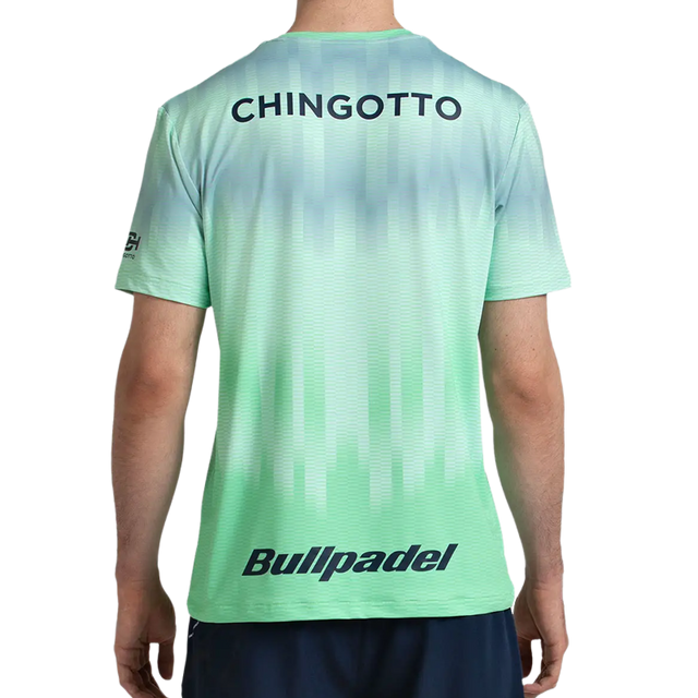Camiseta Bulpadel Chingotto Verde 2026