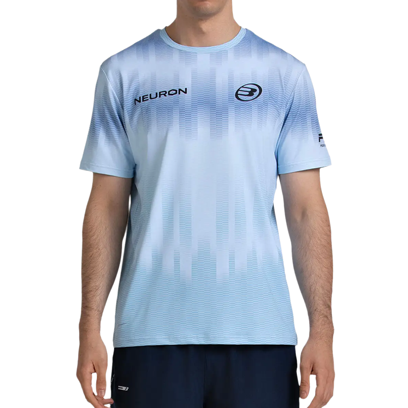Camiseta Bullpadel Chingotto 26V Azul Glaciar 2026