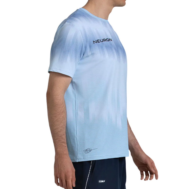 Camiseta Bullpadel Chingotto 26V Azul Glaciar 2026