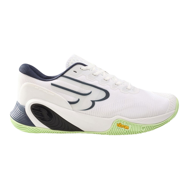 Zapatillas Bullpadel Hack Vibram 26V Blanco 2026