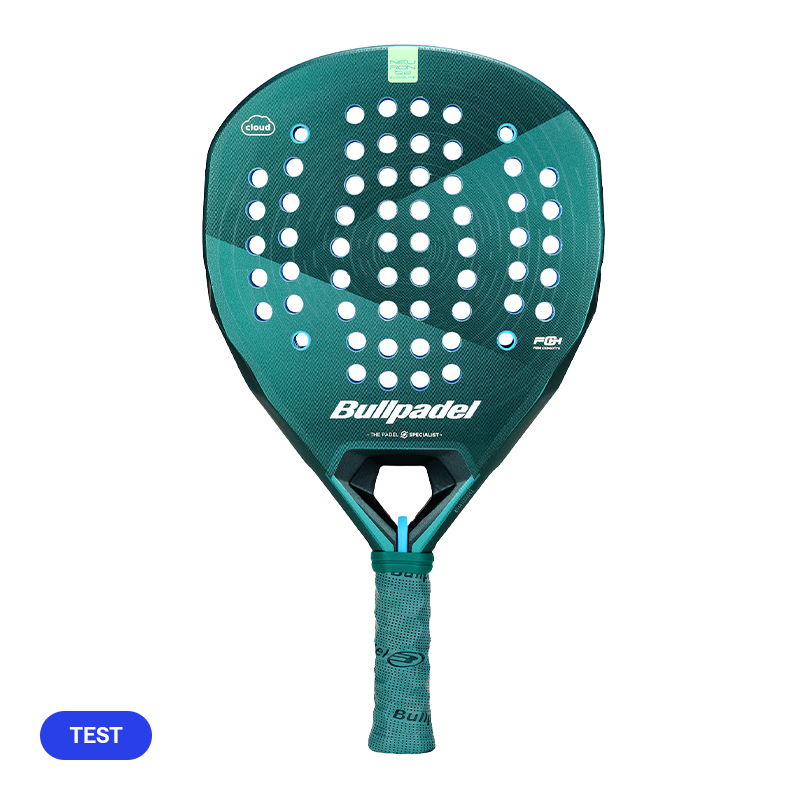 Pala de TEST Bullpadel Neuron 02 Cloud Fede Chingotto 2026