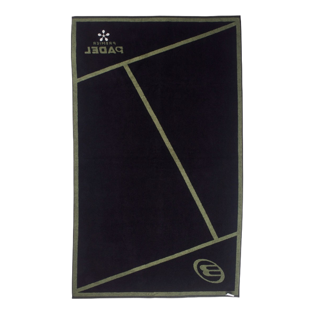 Toalla Bullpadel 150x90 Kaki/Negro 2026