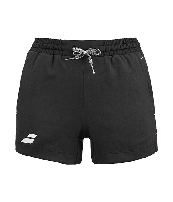 Pantalón corto Babolat Exercise Niña Negro 2025