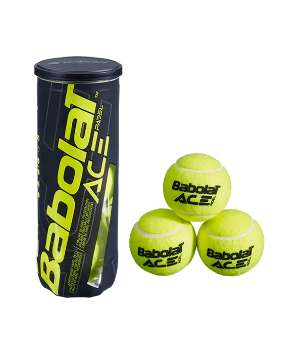 Bolas de padel Babolat Ace (Pacote x3)