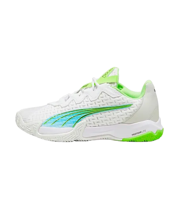 Zapatillas Puma Nova Elite White/Blue/Fizzy Apple/Grey