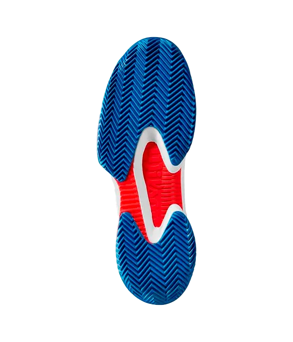Sapatilhas de padel Wilson Caos Swift 1.5 Clay Branco/D V Azul/Wilson Red