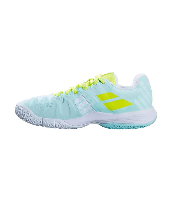 Zapatillas Babolat Sensa Blue/Sulphur Spring Women