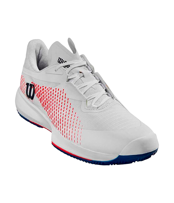 Wilson Kaos Swift 1.5 Clay 2024 White/Blue/Red Shoes