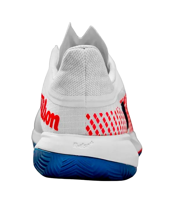 Sapatilhas de padel Wilson Caos Swift 1.5 Clay Branco/D V Azul/Wilson Red