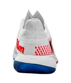 Sapatilhas de padel Wilson Caos Swift 1.5 Clay Branco/D V Azul/Wilson Red