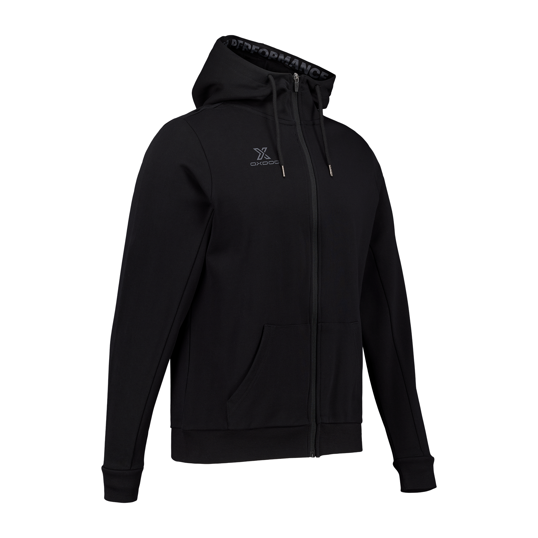 Sudadera Oxdog Seattle Zip Hoodie Negra