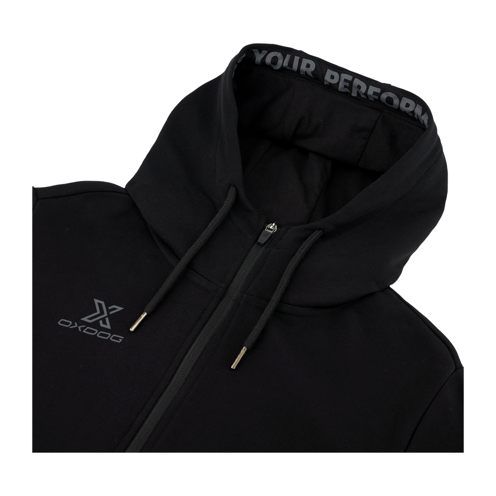 Sudadera Oxdog Seattle Zip Hoodie Negra