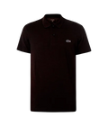 Polo Lacoste Regular Fit Algodão Preto