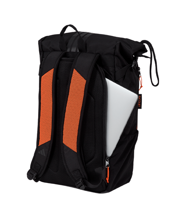 Mochila Adidas Multigame Negro/Naranja 3.4 2025