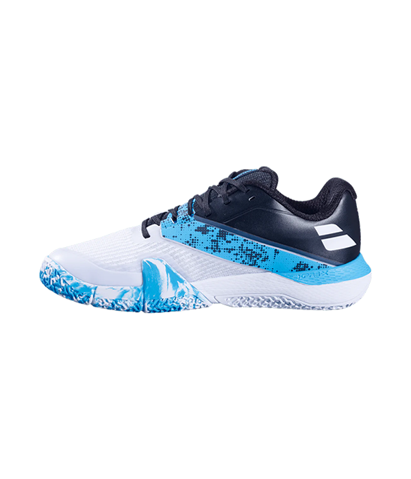 Babolat Movea 2 Weiß/Cyan Blue 2025 Schuhe