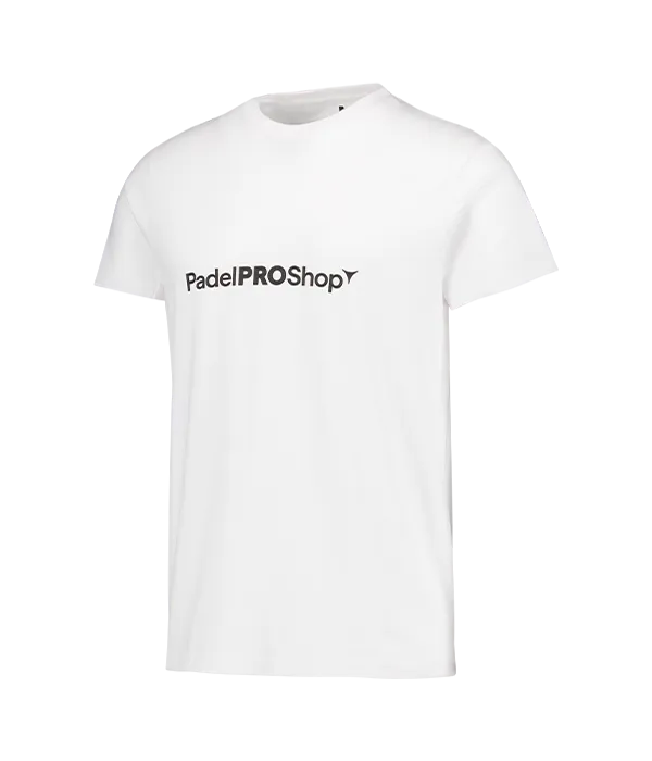 Camiseta algodón PadelPROShop Blanca