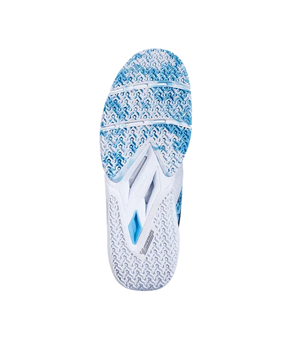 Sapatilhas de padel Babolat  Movea 2 Branco/Azul Ciano 2025
