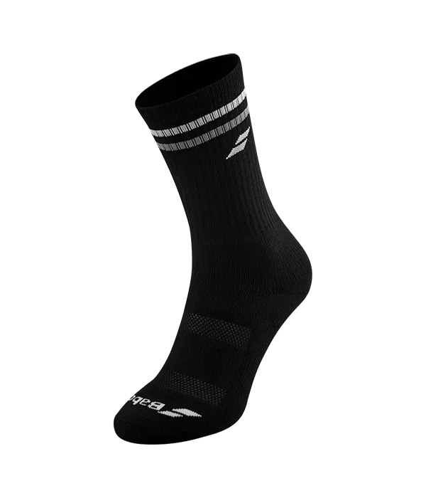 Calcetines Babolat Team Single Negro/Blanco 2025