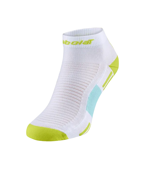 Calcetines Babolat Quarter Blanco/Amarillo