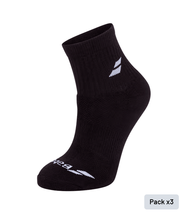 Babolat Quarter Socken Schwarz 2023