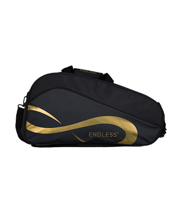 Endless Icon Black/Gold Racquet Bag