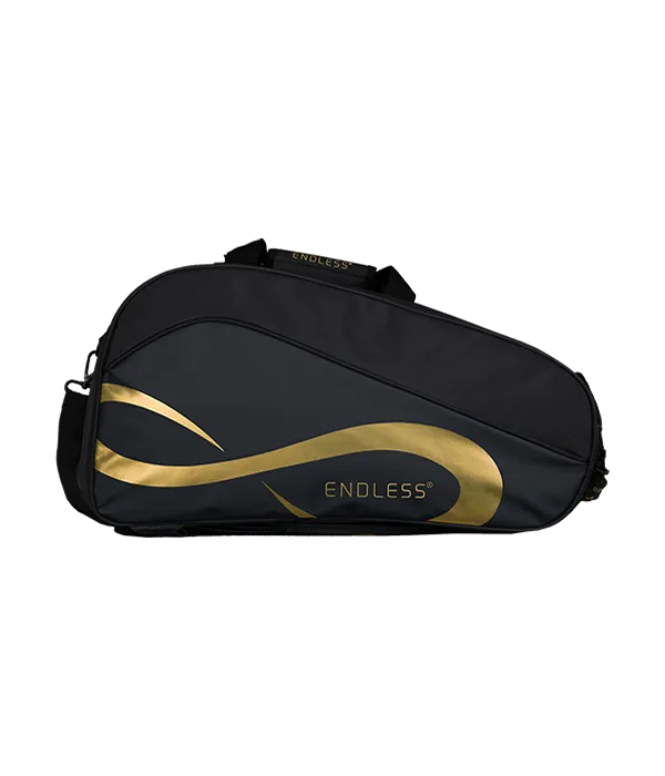 Borsa per Racchette Endless Icon Nero/D'oro