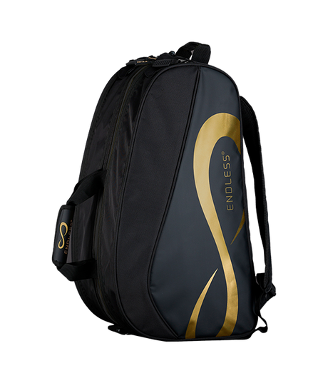 Endless Icon Black/Gold Racquet Bag