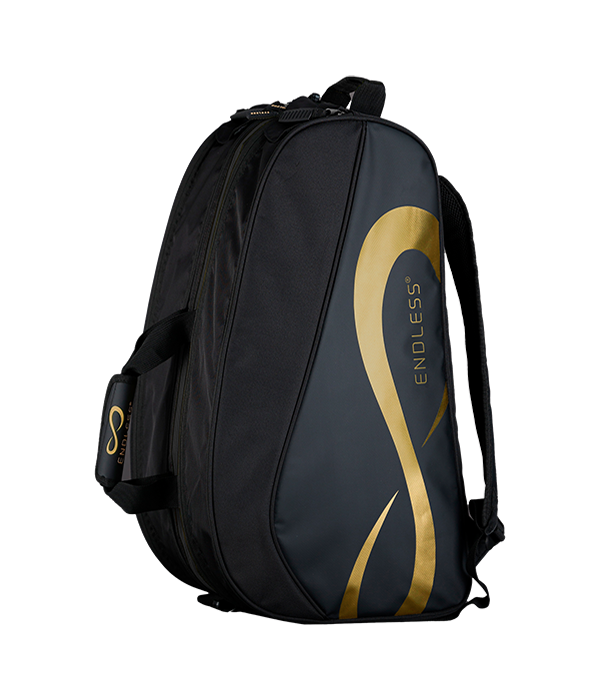 Endless Icon Black/Gold Racquet Bag