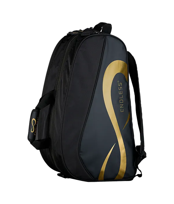 Borsa per Racchette Endless Icon Nero/D'oro