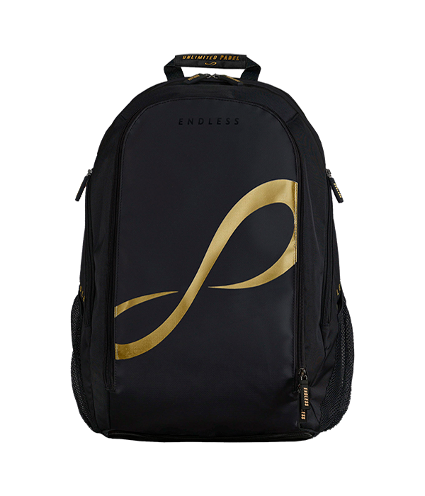 Mochila Endless Icon  Negro/Dorado