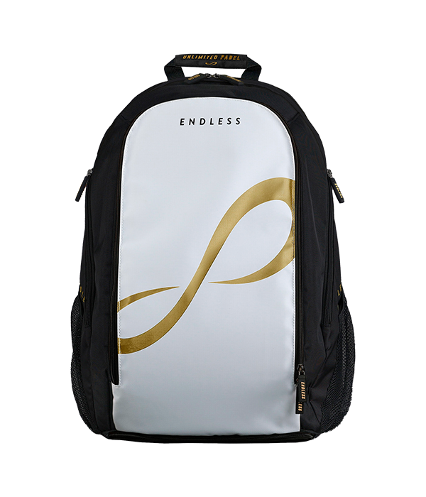 Endless Icon Backpack White/Gold