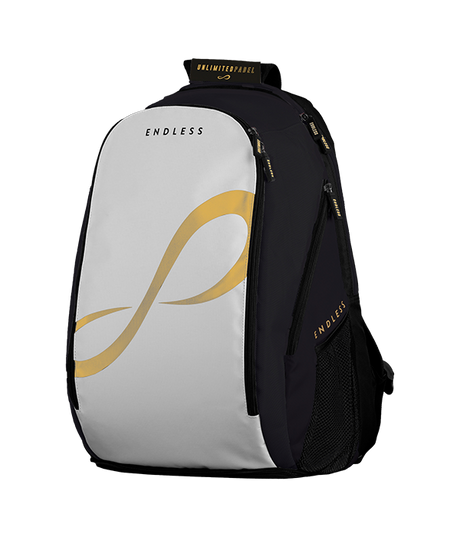 Endless Icon Backpack White/Gold