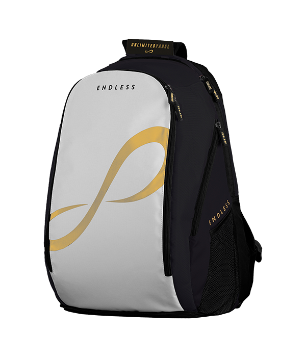 Mochila Endless Icon Blanco/Dorado