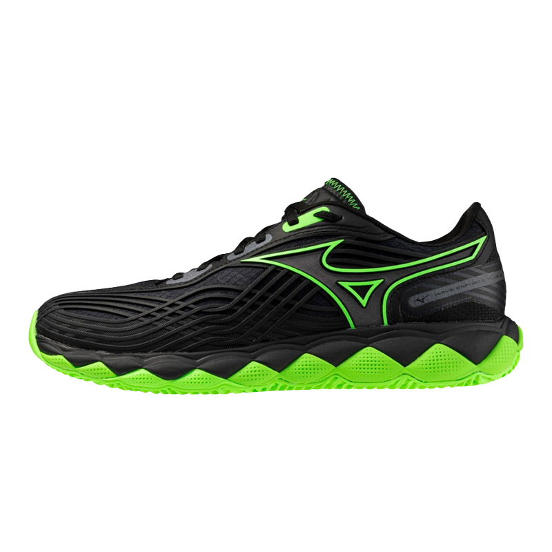 Mizuno Padel Shoes Wave Enforce Tour 2 Black/Green 2026