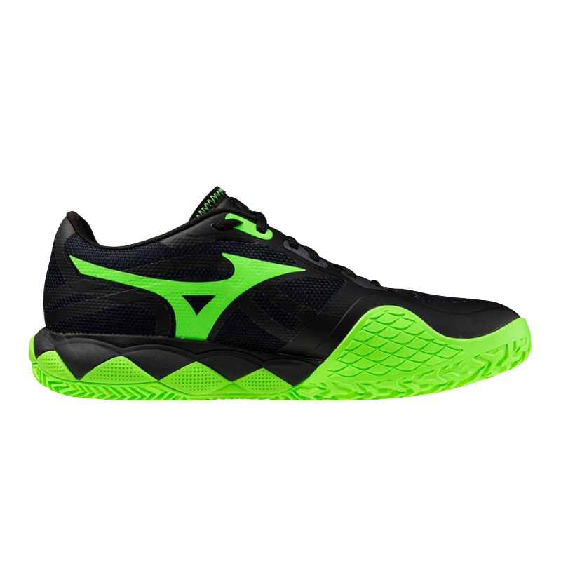 Mizuno Padel Shoes Wave Enforce Tour 2 Black/Green 2026