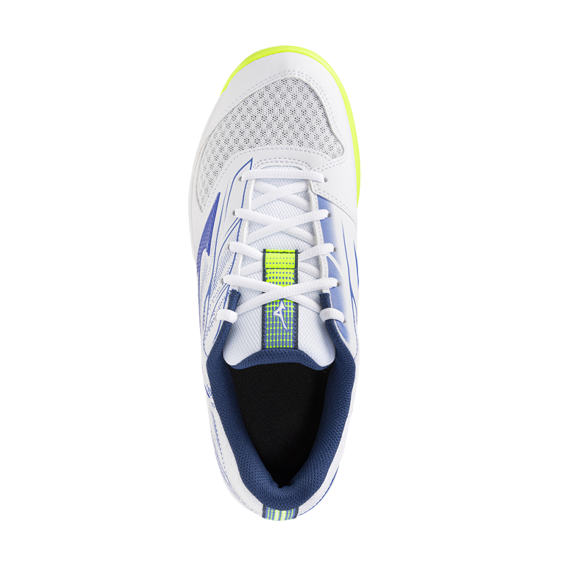 Zapatillas Mizuno Break Shot 5 CC Blanco/Amarillo 2026
