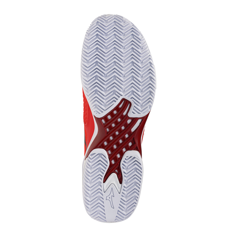 Chaussures de padel Mizuno Wave Exceed Tour 7 CC Rouge/Blanc 2026