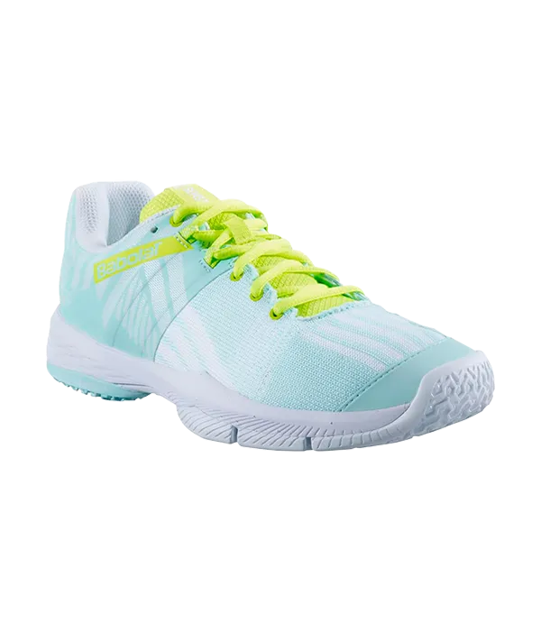 Zapatillas Babolat Sensa Blue/Sulphur Spring Women