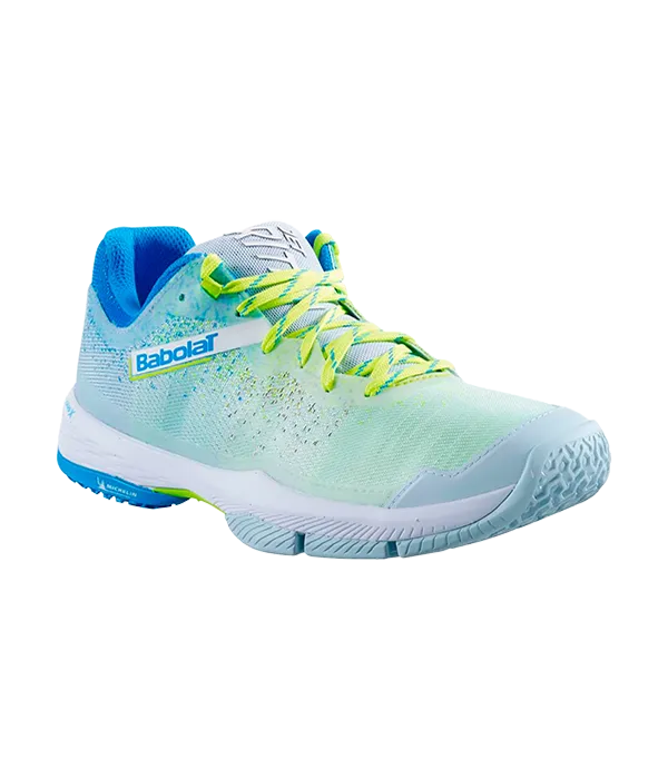 Chaussures de padel Babolat Jet Ritma Femmes Plume/Sulphur Spring