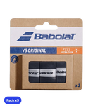 Overgrips Babolat VS Original Liso Negro (Pack x3)