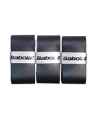 Babolat VS Original Smooth Overgrips Black/Blue (Pack x3)