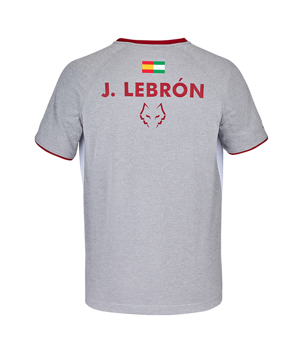 Juan Lebron White Crew Neck Tee T-shirt 2024