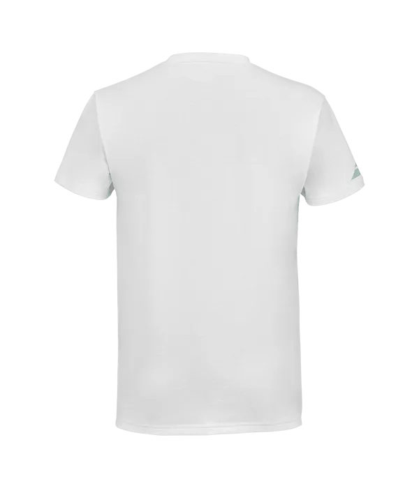 Camiseta Babolat Padel Algodón Tee Blanco