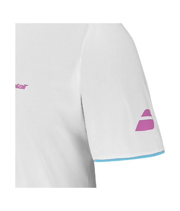 Babolat Juan Lebron Crew Neck White T-shirt 2025