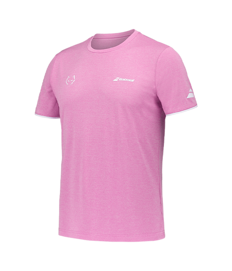 Babolat Juan Lebron Crew Neck Pink T-shirt 2025