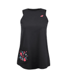Camiseta Babolat Padel Tank Women Negro