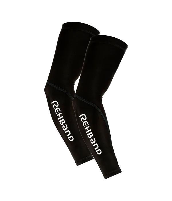 Mangas de Compresión Rehband QD Negro