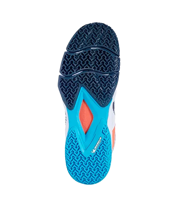 Padel Shoes Babolat Sensa Women White/Canyon Sunset