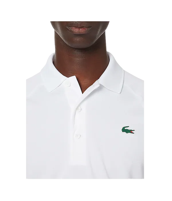 Polo Lacoste Sport blanco