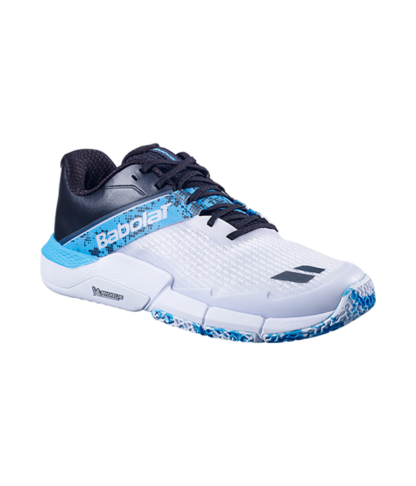 Babolat Movea 2 Weiß/Cyan Blue 2025 Schuhe